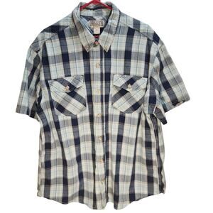 DULUTH TRADING CO. SS mens button down shirt size XL